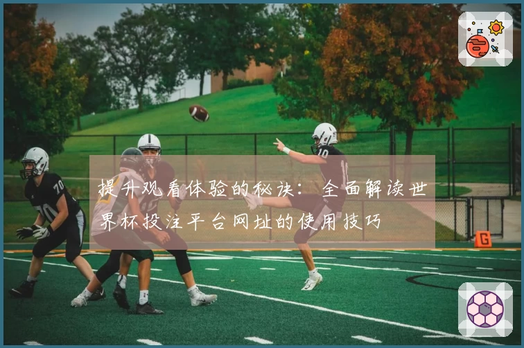 提升观看体验的秘诀：全面解读世界杯投注平台网址的使用技巧