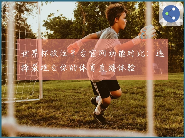 世界杯投注平台官网功能对比：选择最适合你的体育直播体验